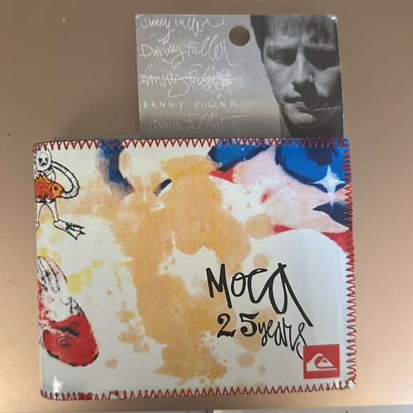 MOCA Museum 25th  Anniversary Wallet #377/500 Limited Edition Quicksilver NEW - Picture 2 of 4